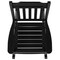 Flash Furniture Winston All-Weather Rocking Chair in Black Faux Wood JJ-C14703-BK-GG - alternate 5